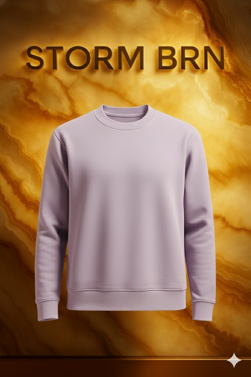 The Essential Luxe Sweatshirt — Clean, Soft, Elevated