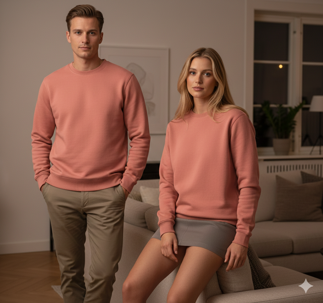 The Essential Luxe Sweatshirt — Clean, Soft, Elevated