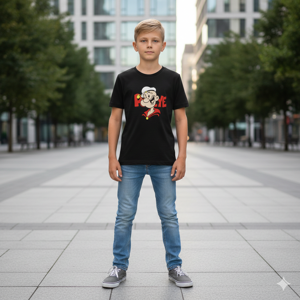 Popeye “Built Different” ⚓ – Original Sigma Drip