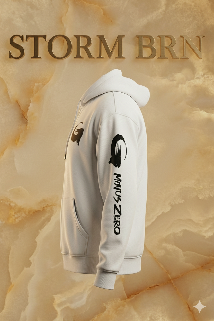 “Minus Zero Kaiju Edition” Unisex Zip Hoodie – Premium Monster-Core Streetwear