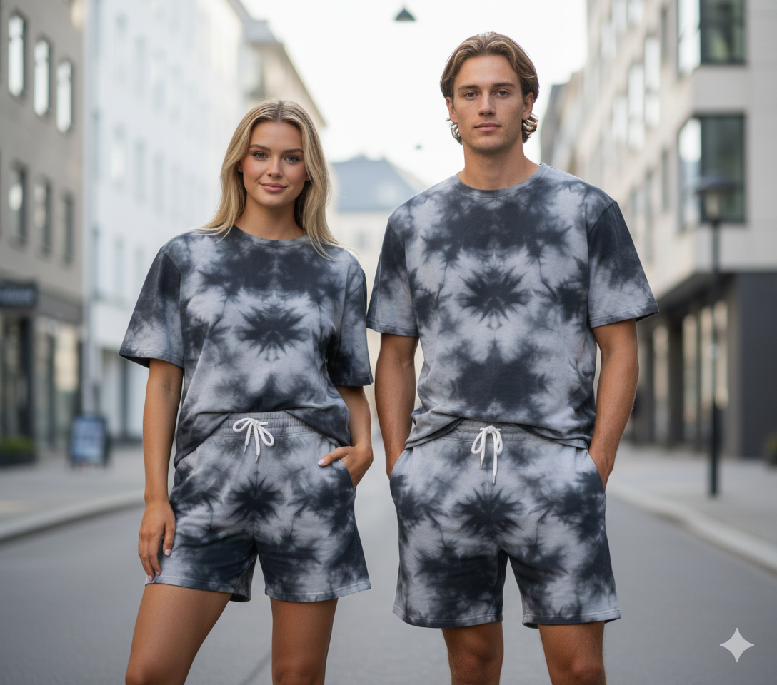 ⚡ Storm BRN “Paint The Streets” Tie-Dye Co-ord Set