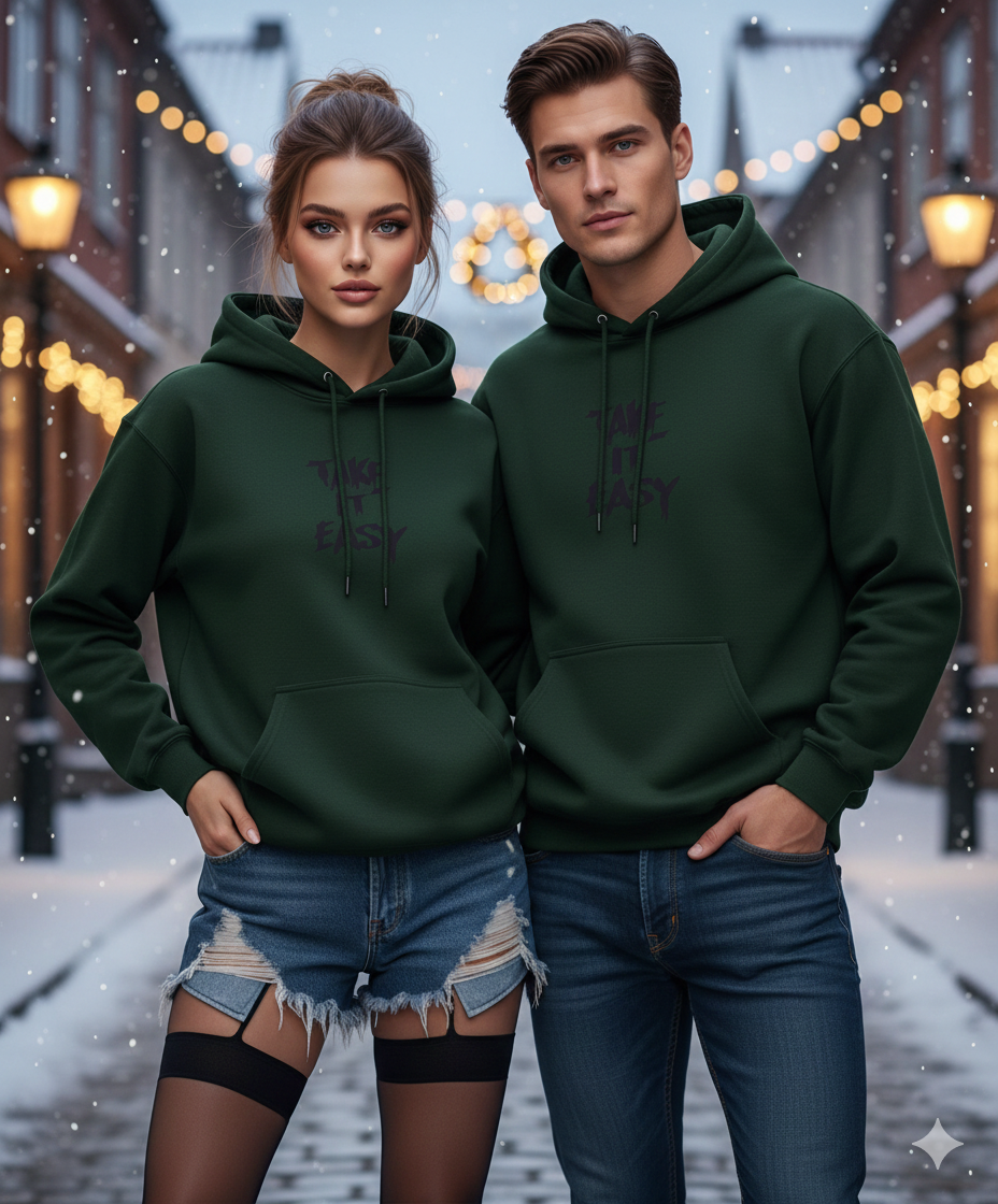 🔥 STORM BRN “TAKE IT EASY” Hoodie – Gen-Z Streetwear Essential