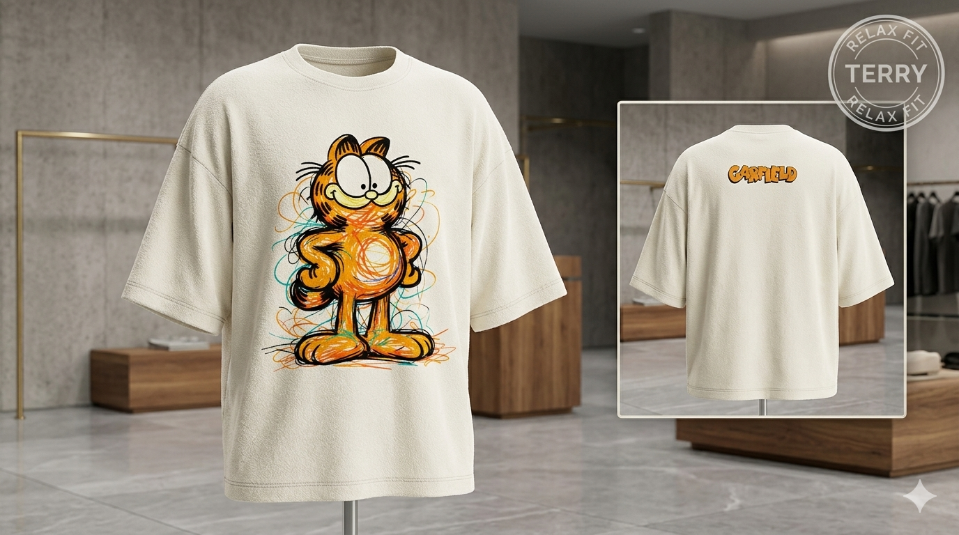 Garfield Terry Boyfriend Tee