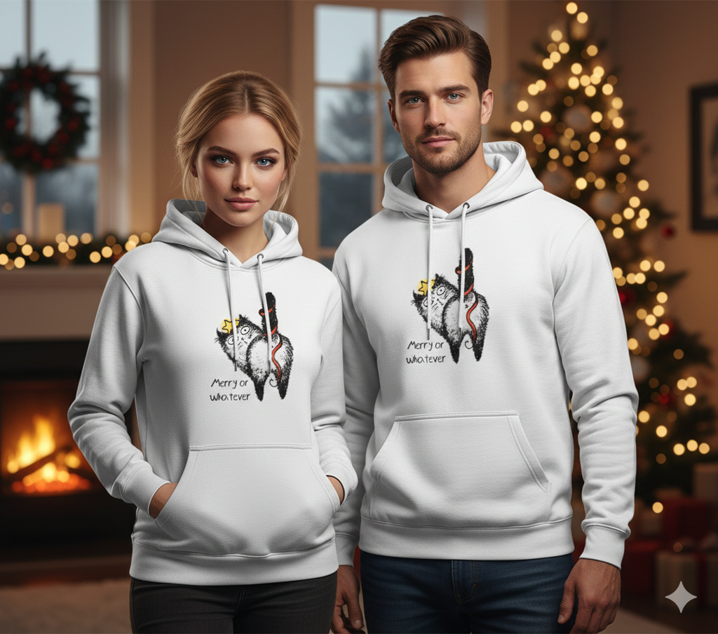 Merry or Whatever Hoodie