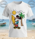 MICKEY Beach Day Icon – Premium Supima Cotton Tee