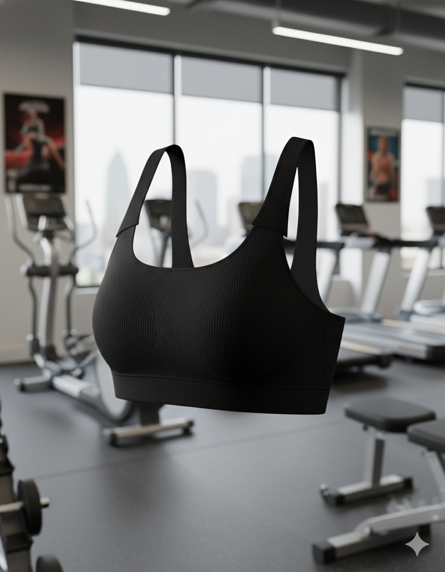 Vibe Check Sports Bra: Snatch & Go Racerback