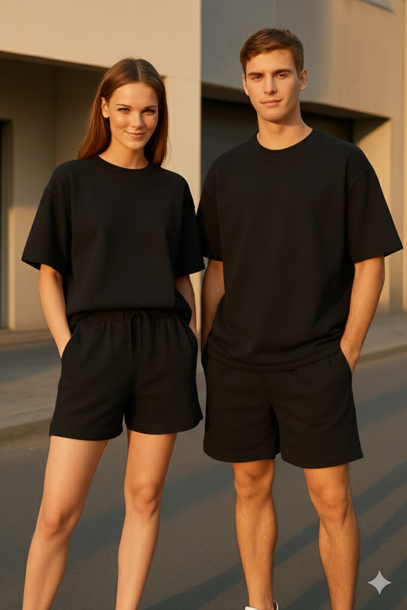 ⚡ Storm BRN & Terry Shorts — Everyday Chill, Built to Last