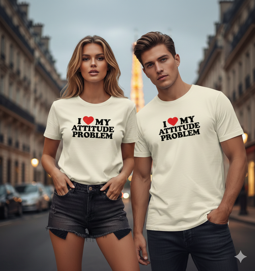 I ❤️ My Attitude Tee