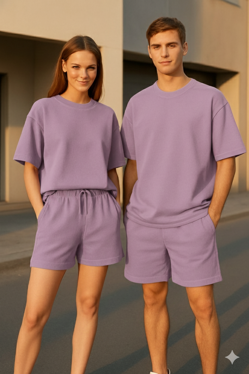 ⚡ Storm BRN & Terry Shorts — Everyday Chill, Built to Last