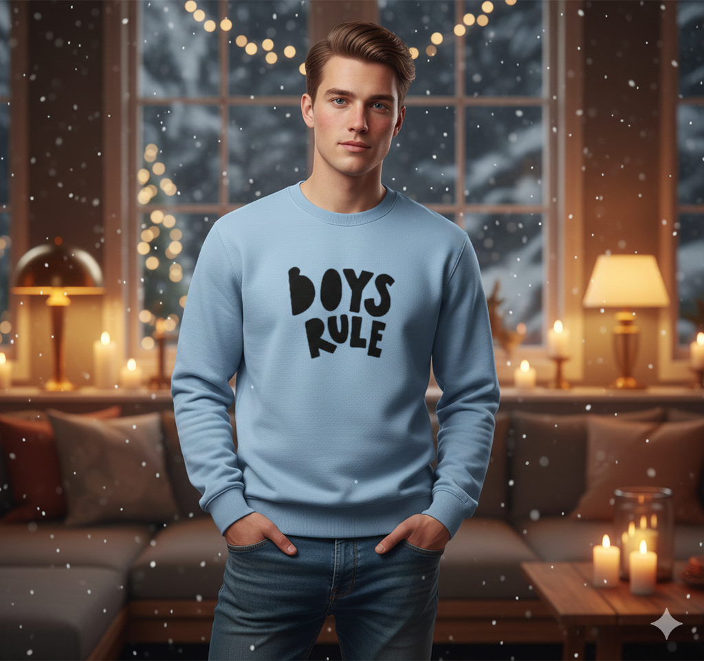 BOYS RULE – Boy’s Sweatshirt (Teen & Adult)