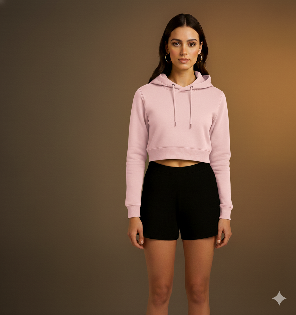 Cropped Cutie — The Hoodie That Serves Looks
