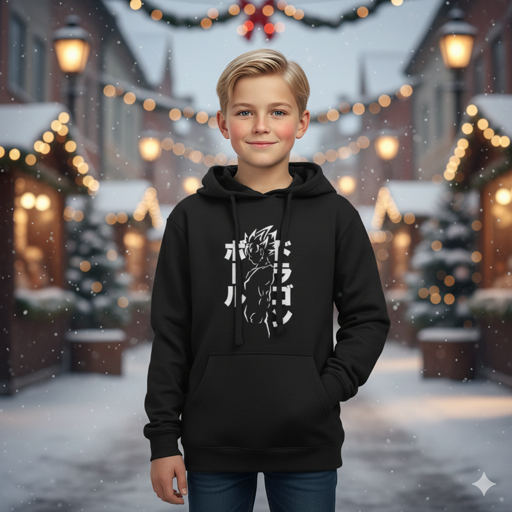 STORM BRN Boys’ Anime Warrior Sweatshirt