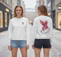 Bunny Vibes Cotton Sweatshirt – Wearable art