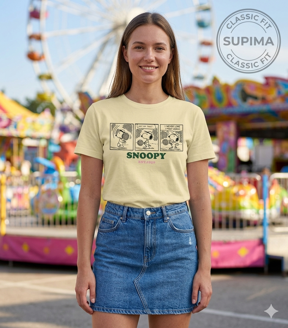 Vintage Comic Graphic Supima Tee