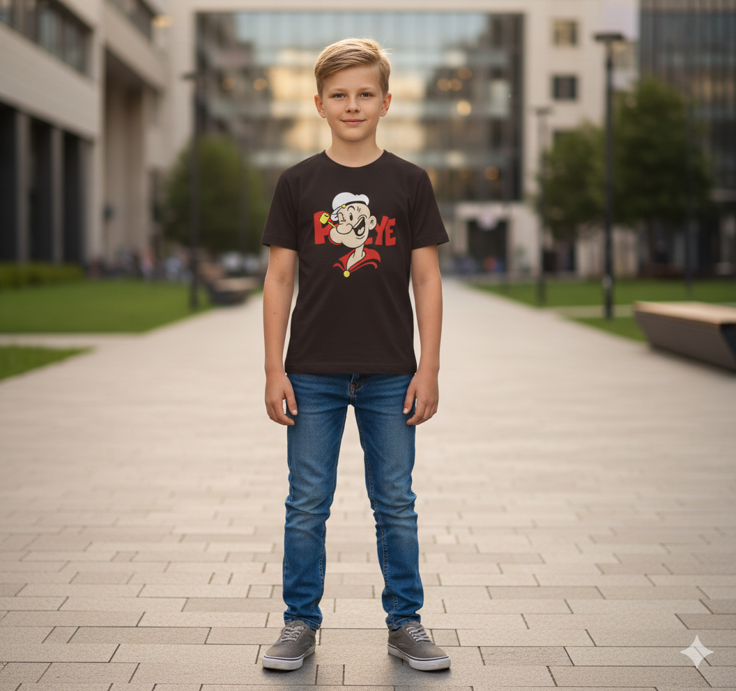 Popeye “Built Different” ⚓ – Original Sigma Drip