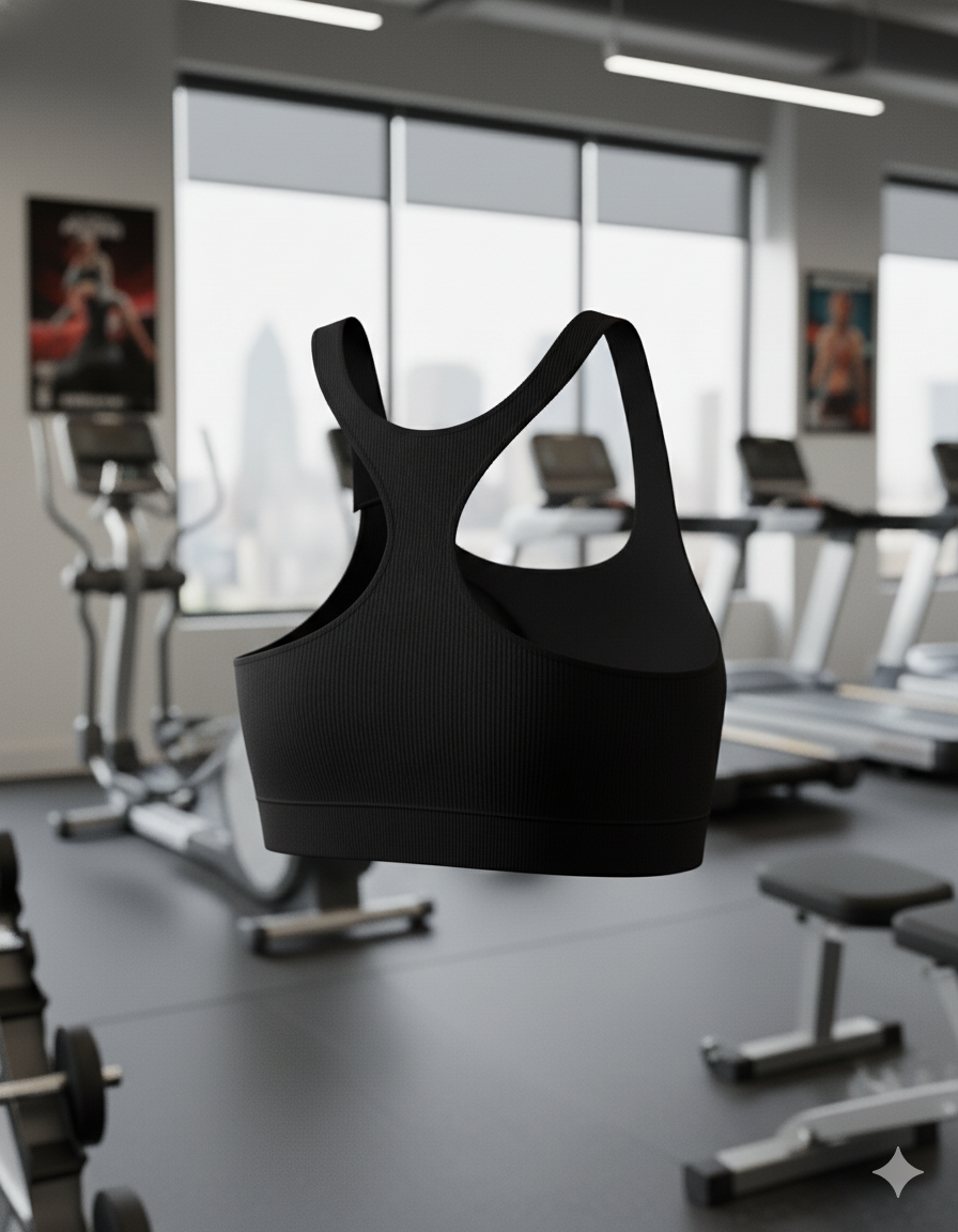 Vibe Check Sports Bra: Snatch & Go Racerback