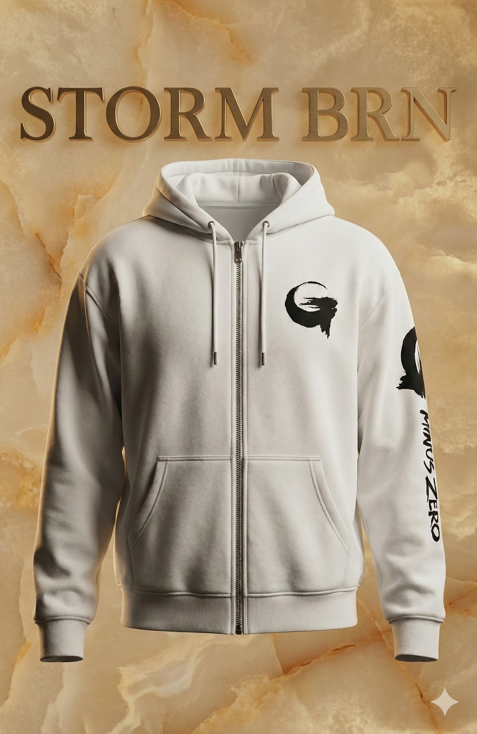 “Minus Zero Kaiju Edition” Unisex Zip Hoodie – Premium Monster-Core Streetwear