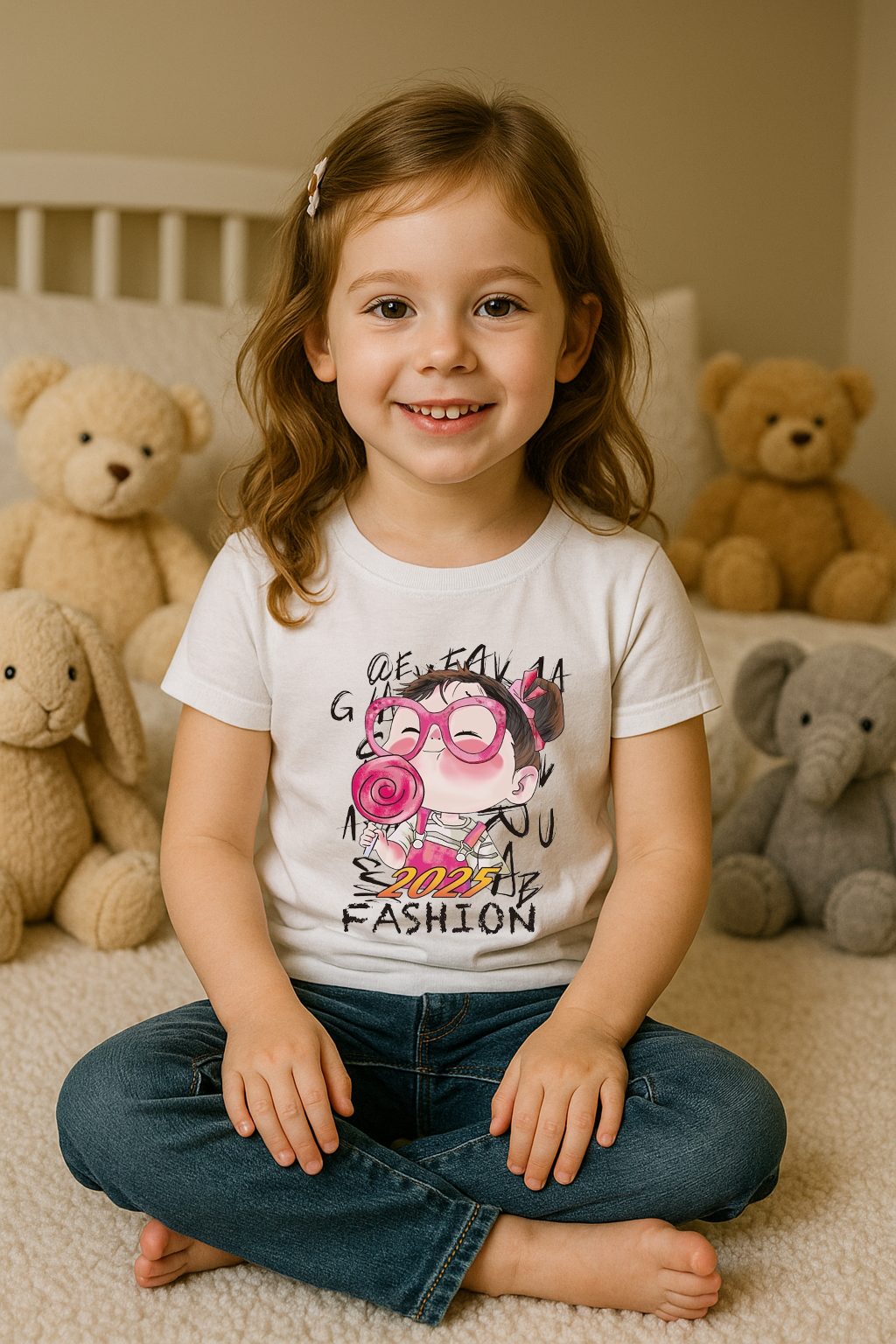 🍭 Sweet Style 2025 – Lollipop Love Tee for Trendsetters 💖