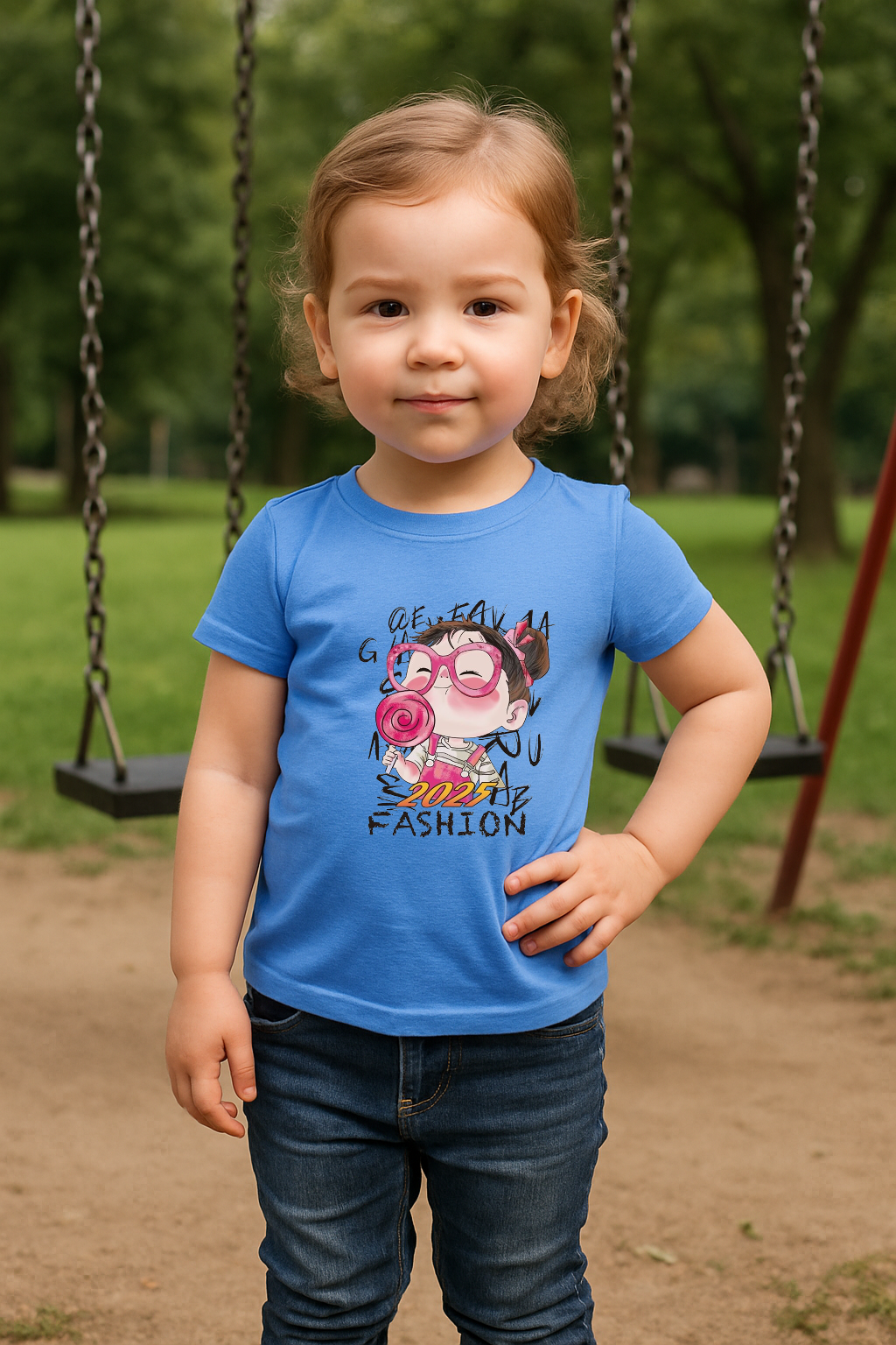 🍭 Sweet Style 2025 – Lollipop Love Tee for Trendsetters 💖