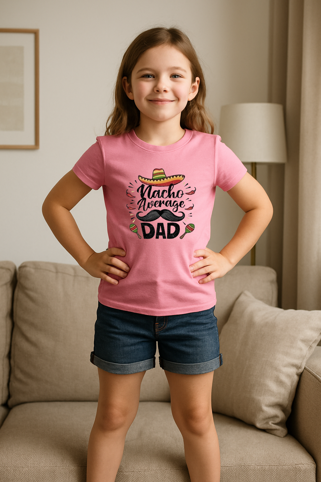 “Nacho Average Dad – The Ultimate Fiesta Father Tee”