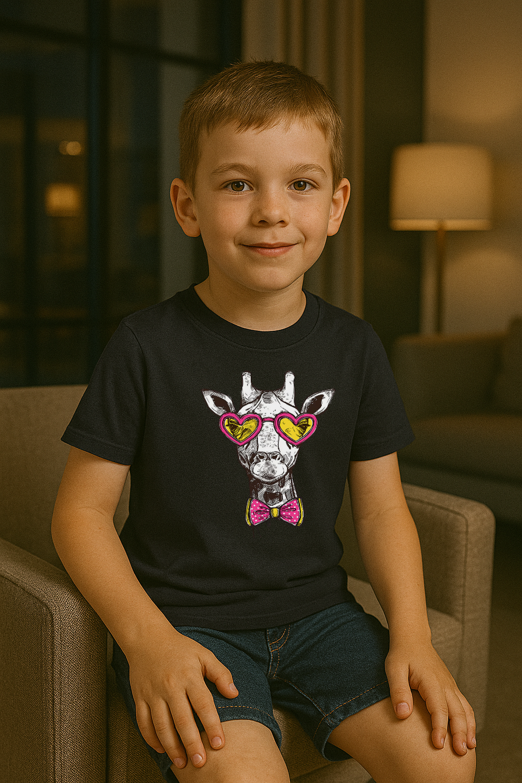 “Stay Tall, Chill Hard – Giraffe Vibes Only”