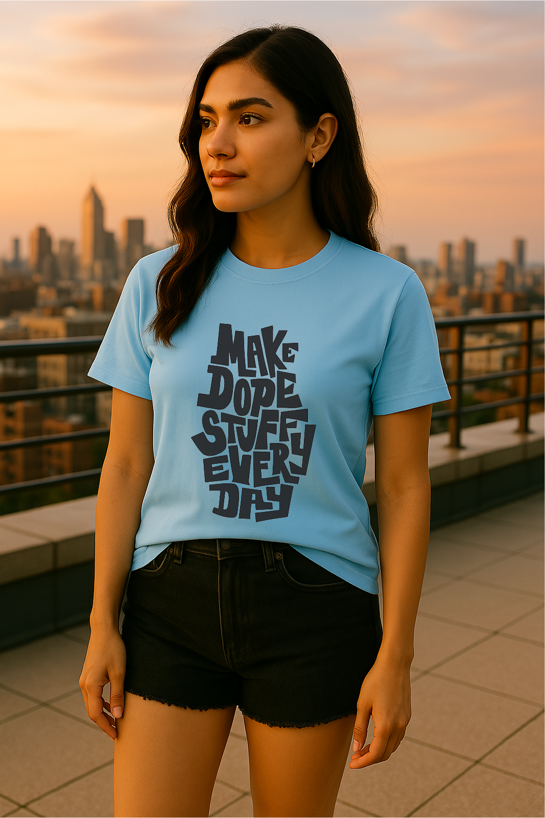 Storm BRN "Make Dope Stuff Everyday" Tee 🔥 | Unisex Regular Fit | 100% Cotton