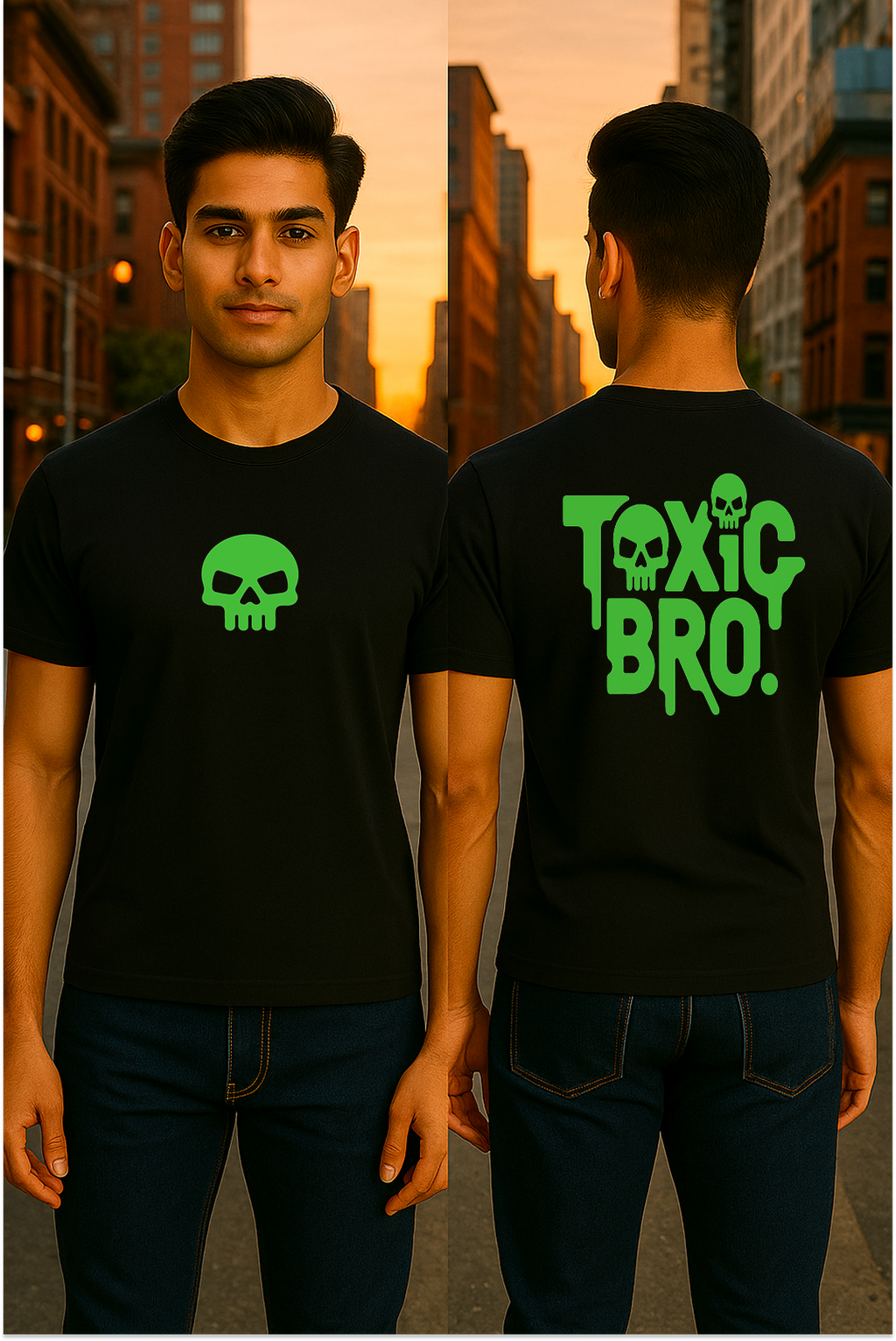⚠️ Storm BRN “Toxic Bro” Tee (See Size Chart Before Choosing Size) ⚠️