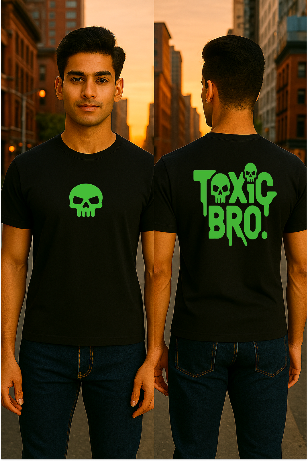 ⚠️ Storm BRN “Toxic Bro” Tee (See Size Chart Before Choosing Size) ⚠️