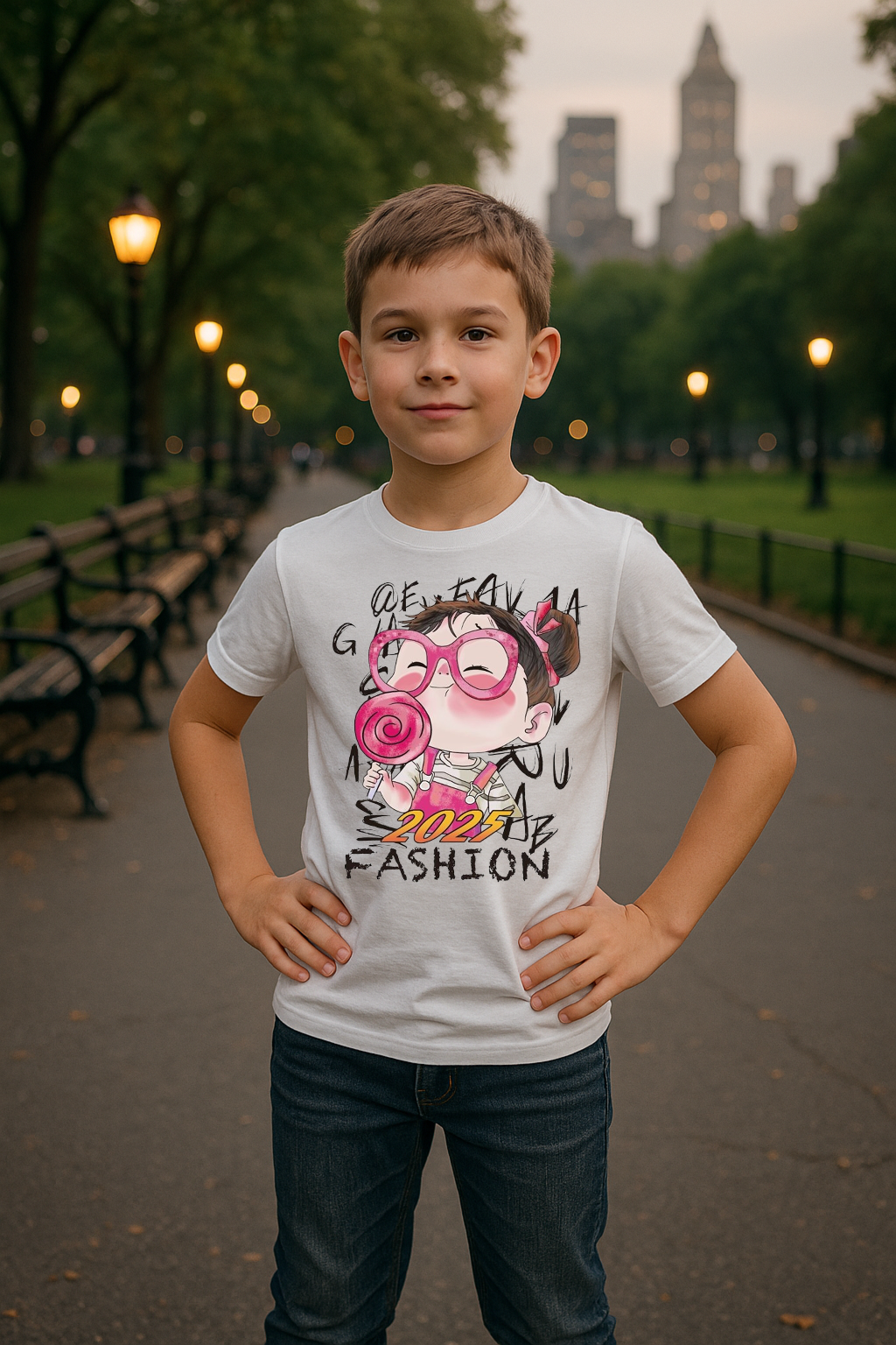 🍭 Sweet Style 2025 – Lollipop Love Tee for Trendsetters 💖