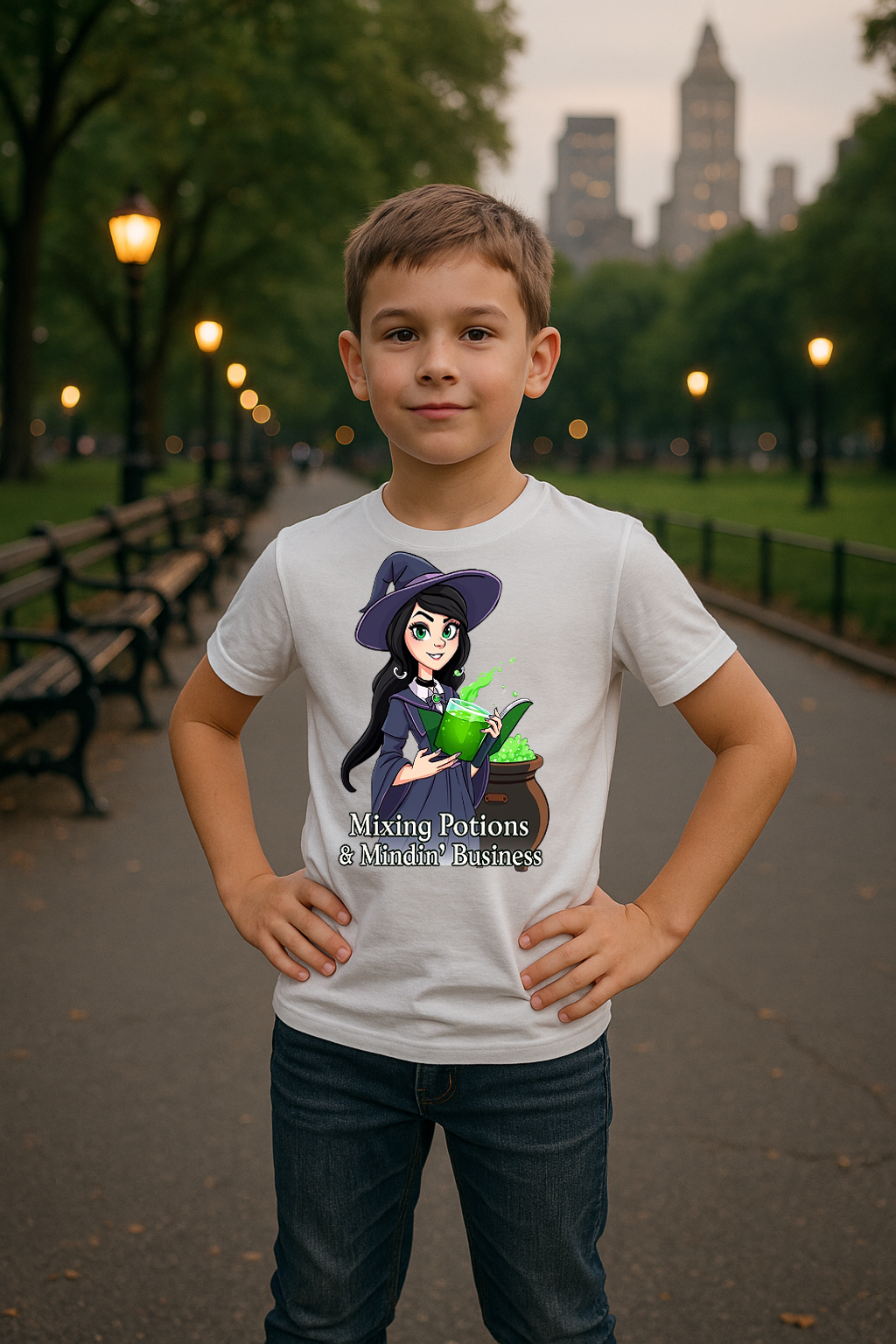 “Witchin' It My Way” – Potions & Peace Tee