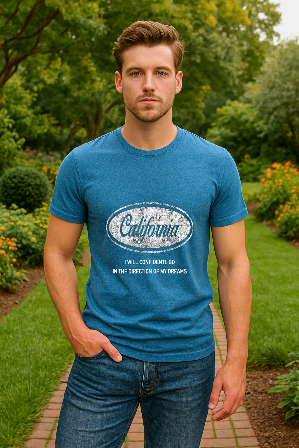 Vintage California Dream Tee – Unisex | All Sizes | Minimalist Inspiration