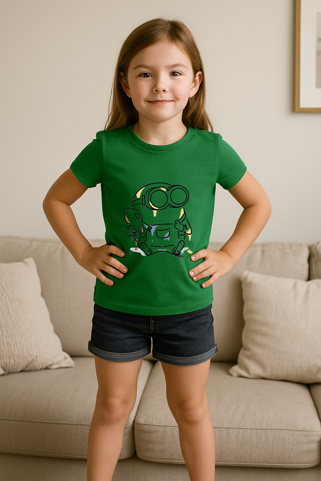 Storm BRN 🍌 “Banana Mood” Kids Tee (Boys & Girls, 0–13 Yrs)&nbsp;