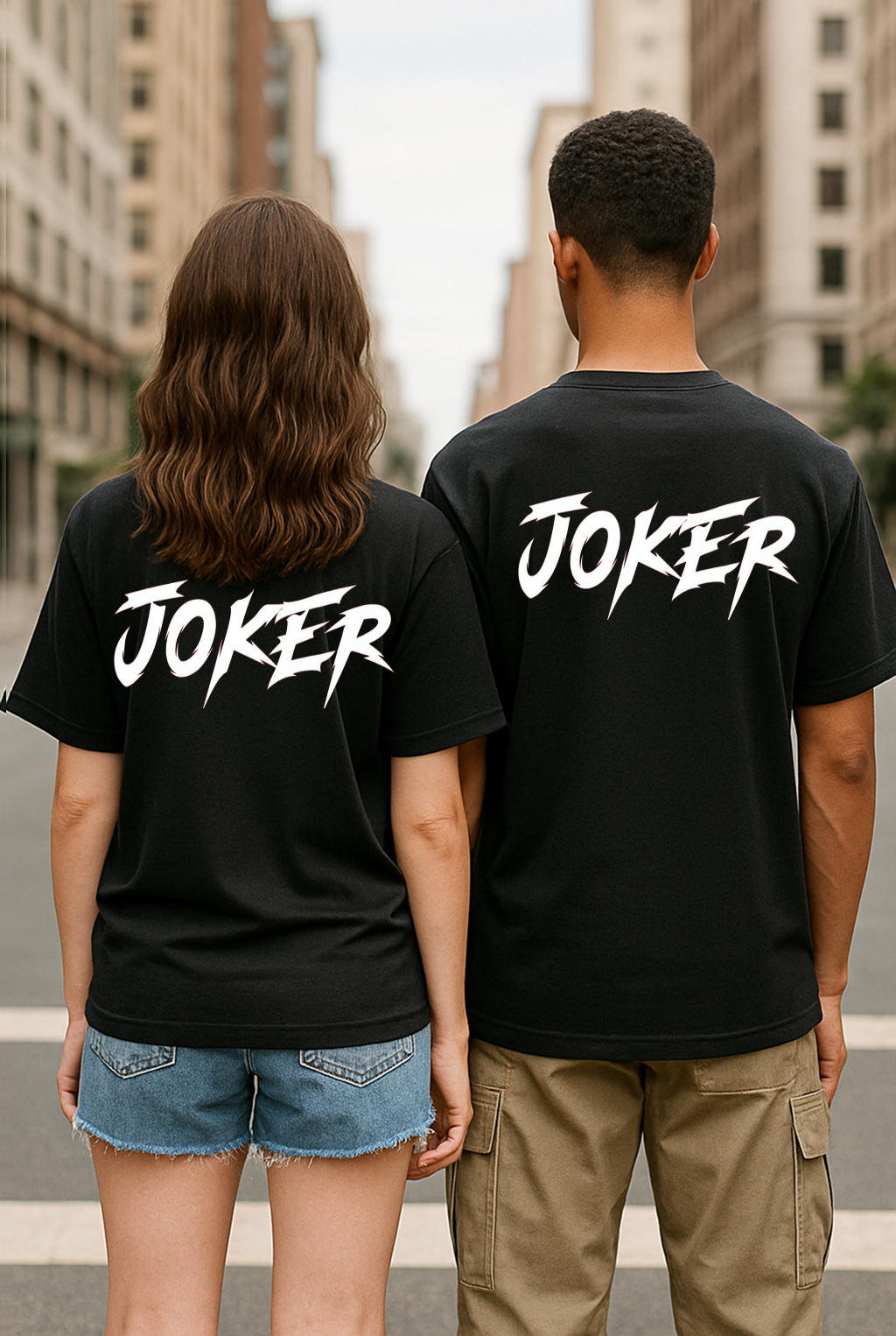 Oversized Unisex “JOKER” T-Shirt – Bold Streetwear for Teens and Adults