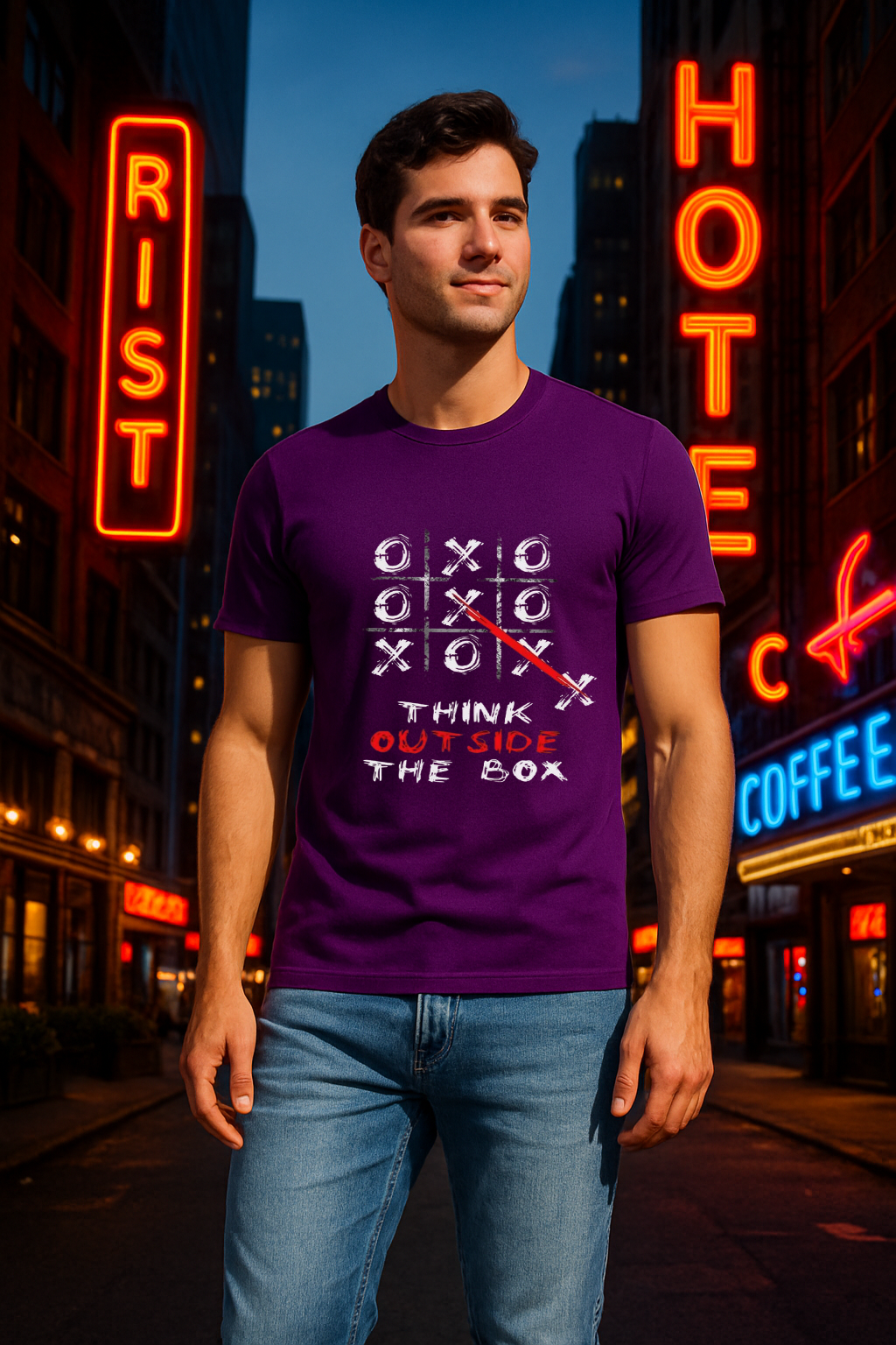 Think Outside The Box – Rebel Logic Tee