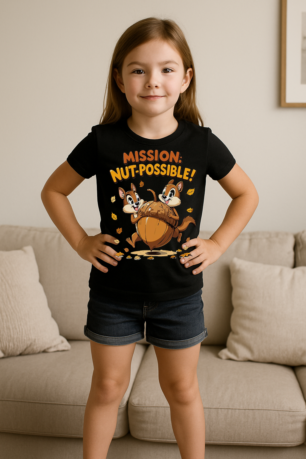 Mission: Nut-Possible! – Chip and Dale Adventure Tee