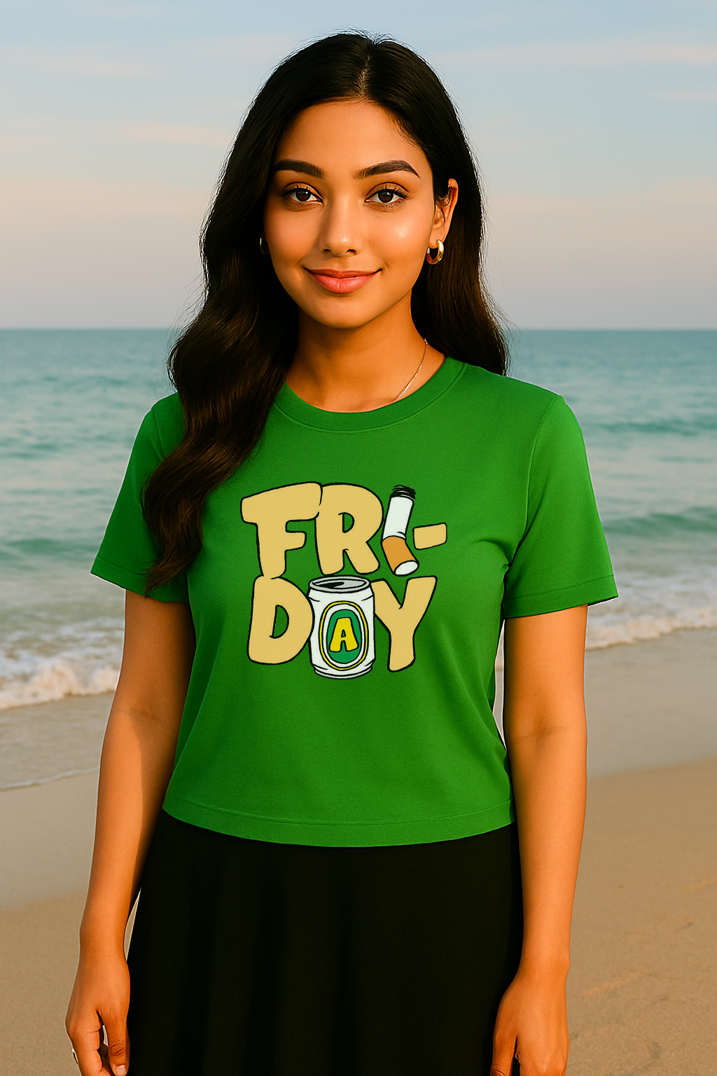🌴 FR!DAY Mood Tee – by STORM BRN 🎉