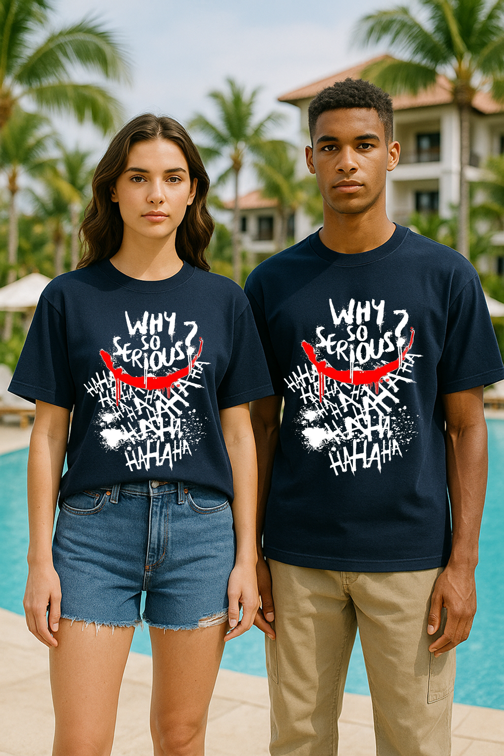 Why So Serious? Oversized Unisex Tee – Teens & Adults | Bold Streetwear Drop