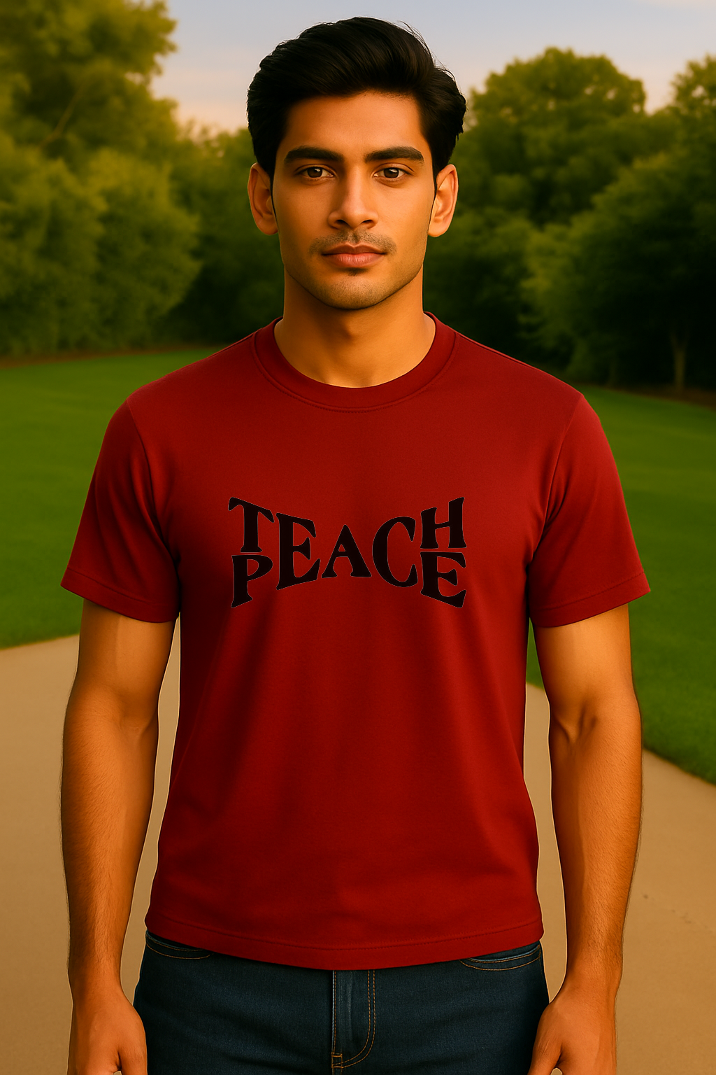 🌀 STORM BRN DROP 🔥 — “TEACH PEACE” TEE