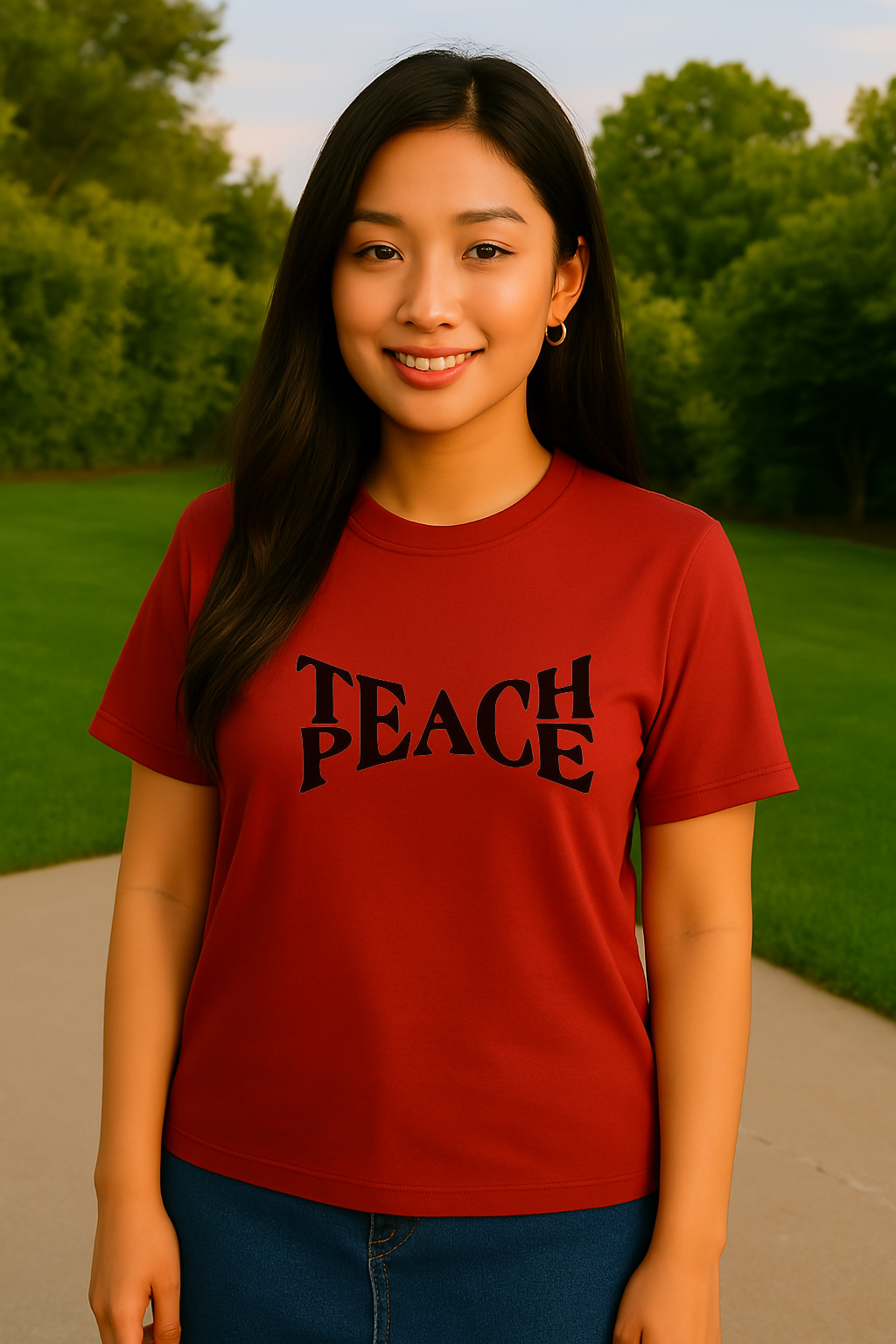 🌀 STORM BRN DROP 🔥 — “TEACH PEACE” TEE