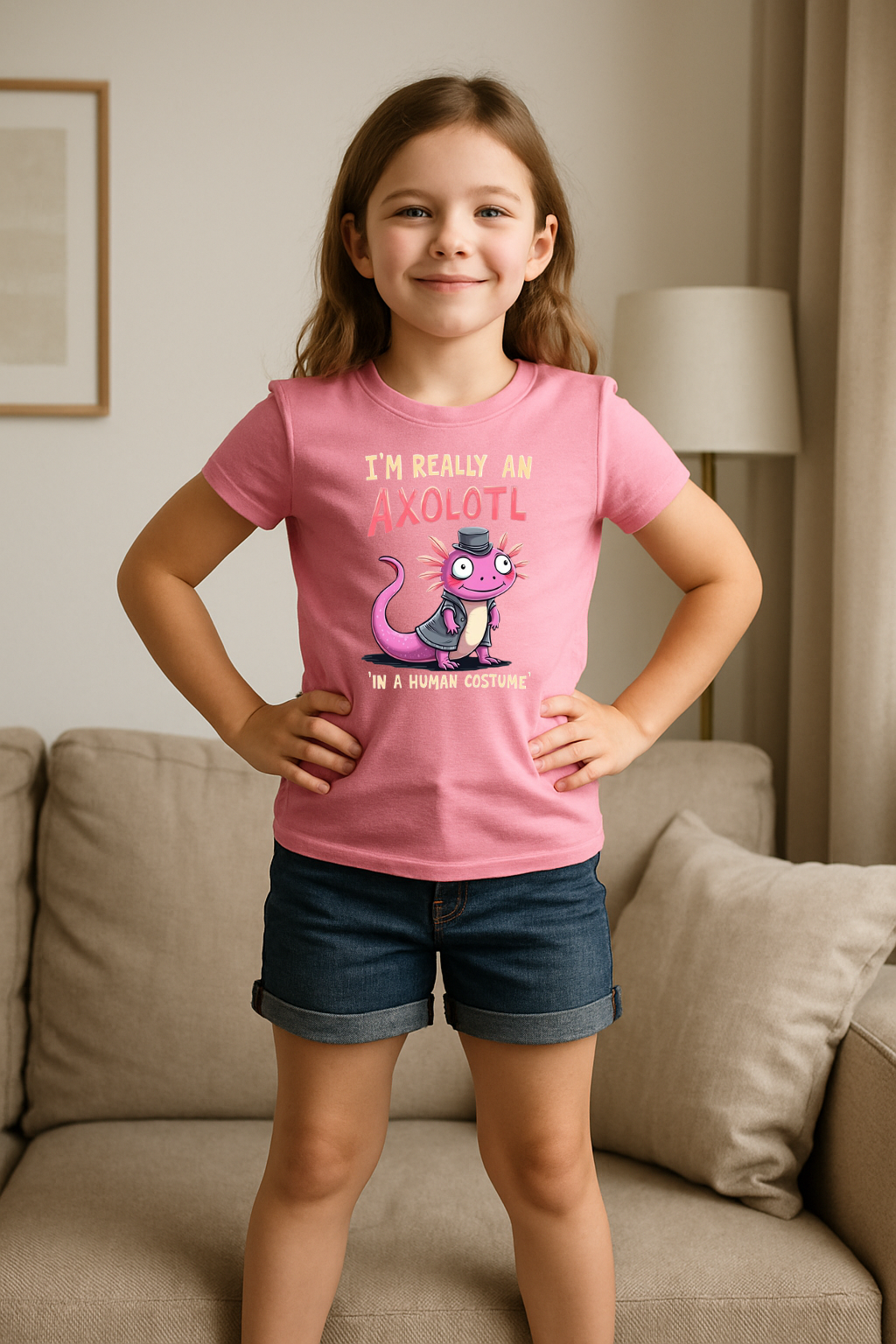 “Undercover Axolotl” – The Disguise Tee