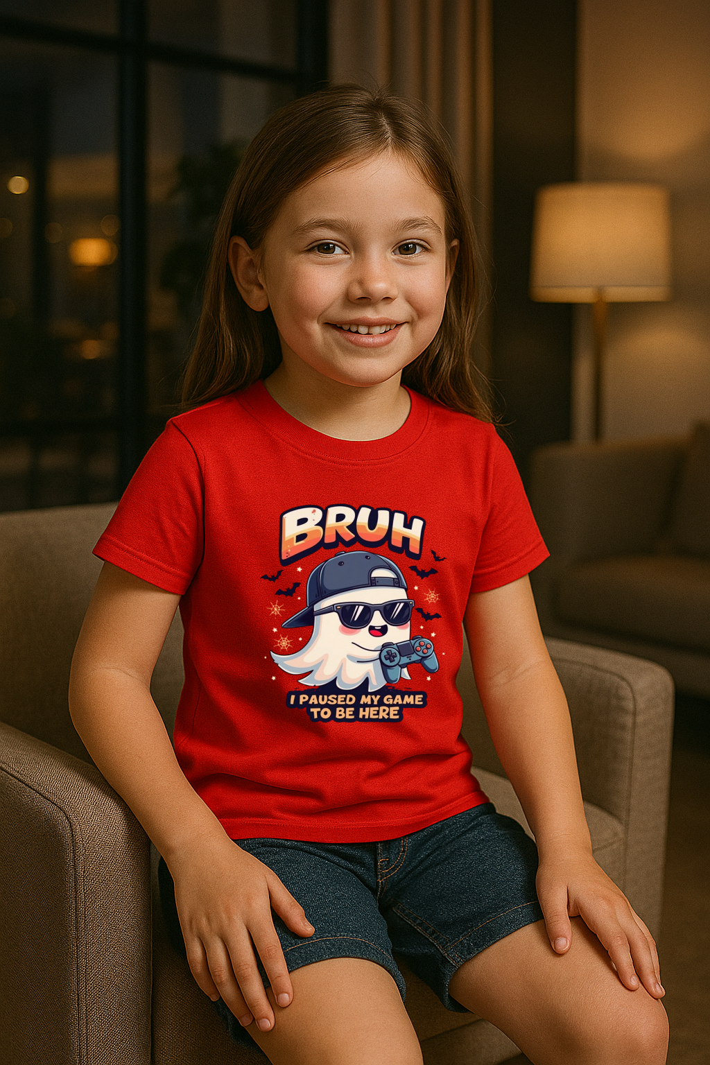 Limited Edition “BRUH” Gamer Tee – Ultra-Soft Luxe Cotton
