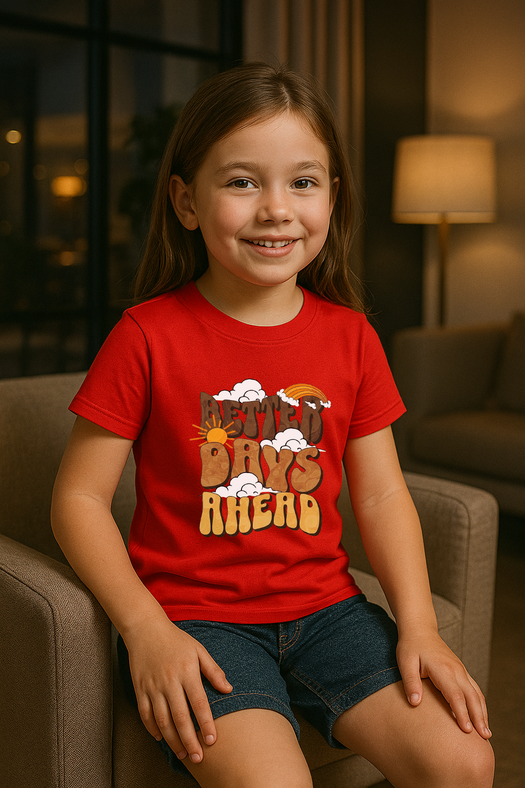 Better Days Ahead Tee – Sunshine, Hope & Retro Vibes