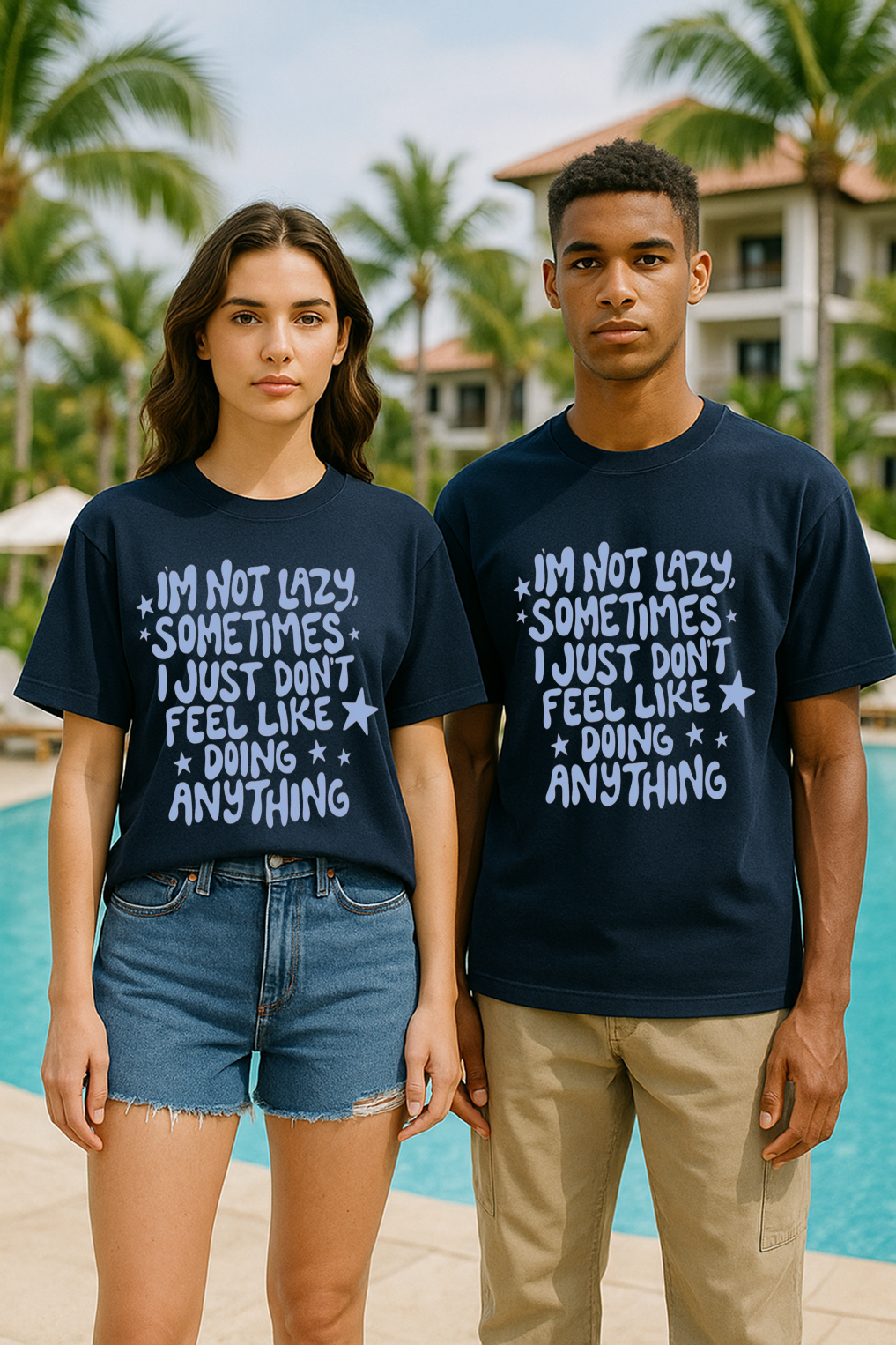 “Not Lazy, Just Selective” – Chill Mode Tee