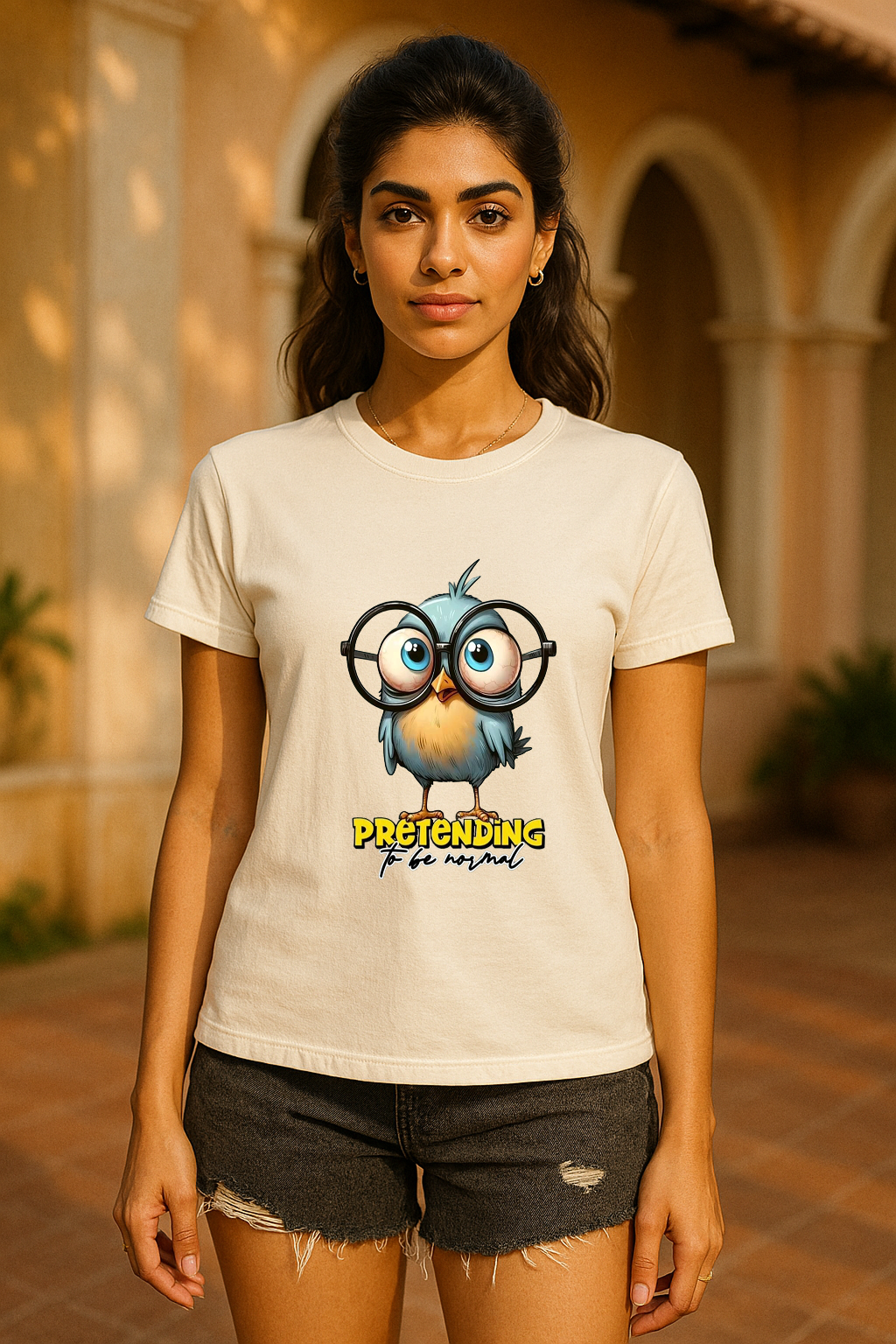 🦉 STORM BRN DROP 🤓 — Pretending To Be Normal 💁♀️🦉 | Quirky AF Unisex Tee