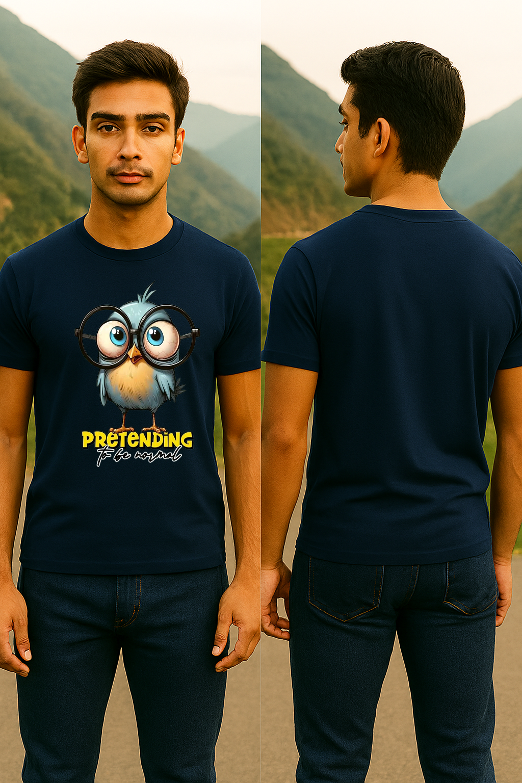 🦉 STORM BRN DROP 🤓 — Pretending To Be Normal 💁♀️🦉 | Quirky AF Unisex Tee