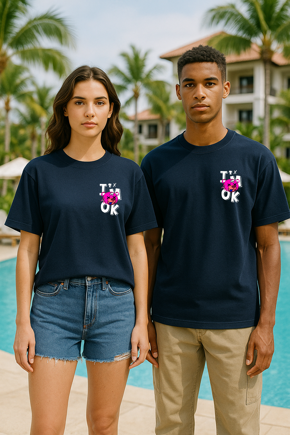I am OK - Unisex Oversized Standard T-Shirt