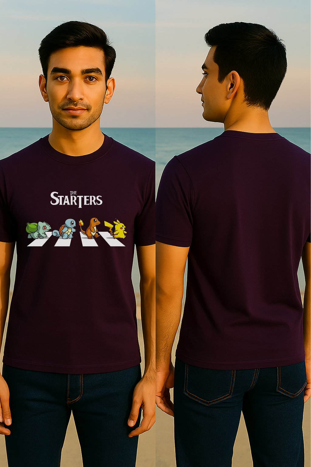 THE STARTERS TEE ⚡ | Unisex Regular Fit – OG Vibes for Gen Z + Millennials