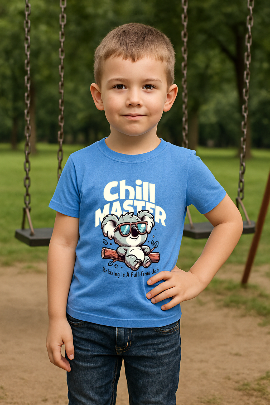 🐨 Chill Master Tee – Relaxing is a Full-Time Job 😎