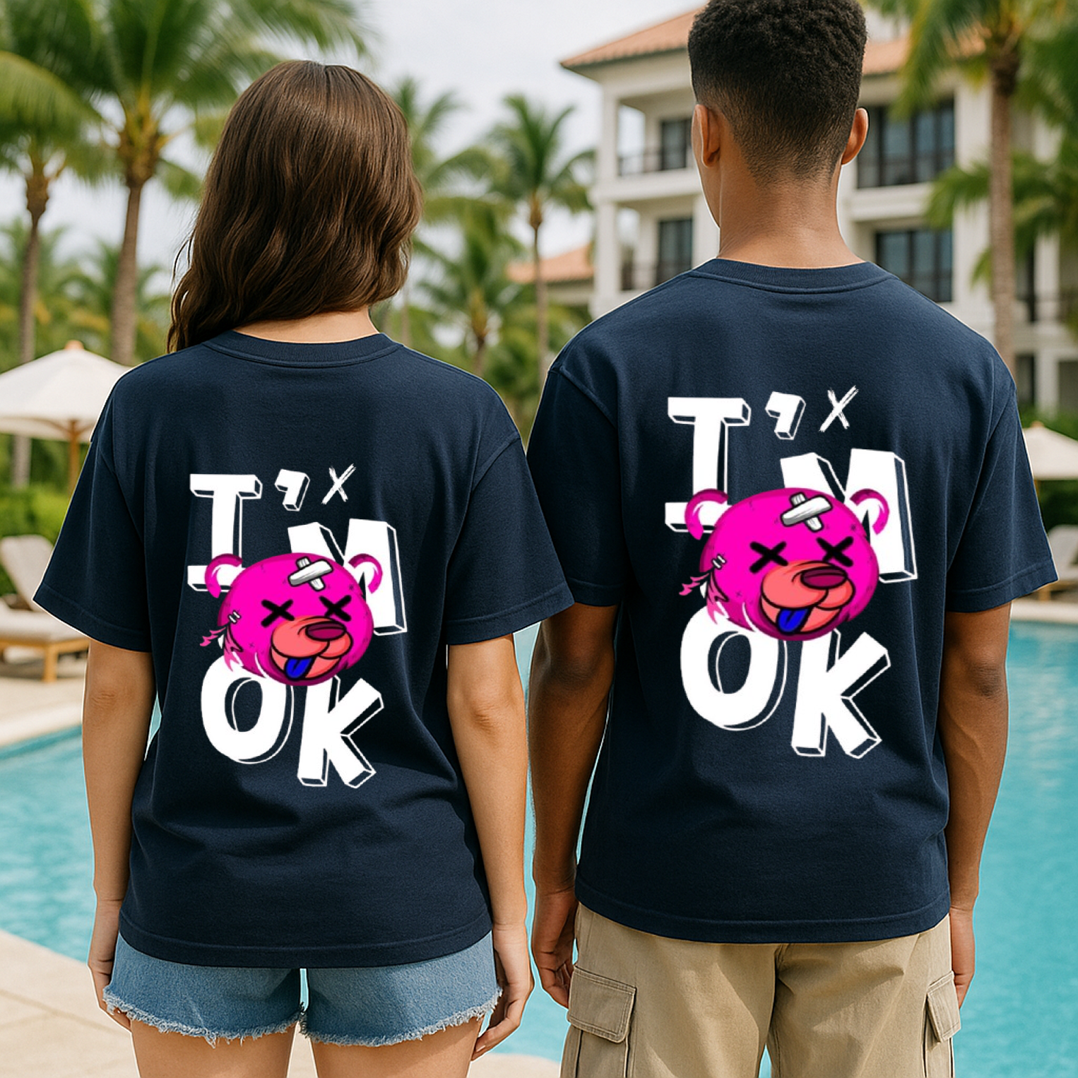 I am OK - Unisex Oversized Standard T-Shirt