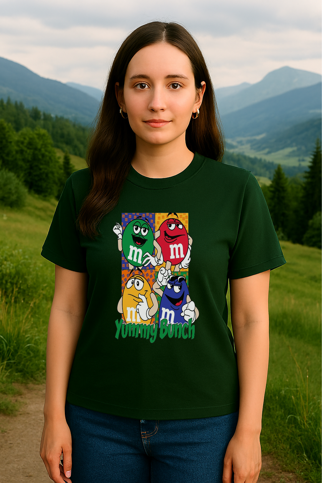 🍭 "Yummy Bunch" Tee – by Storm BRN 🌈